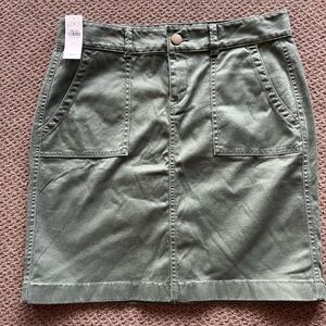 NWT! Ann Taylor Loft Utility Skirt